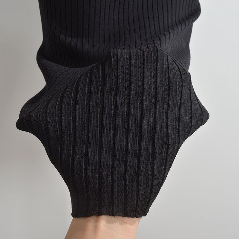 Sleeveless Knitted Cami Dress Women Summer New All-Match round Neck Pullover Waist Hugging Sexy Hip Skirt