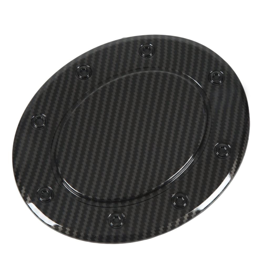 Akozon Fuel Tank Door Sticker, Carbon Fiber Style ABS Fuel Tank Cover Trim Gas Cap Sticker for GT86 ZN6 ZC6 2012-2020