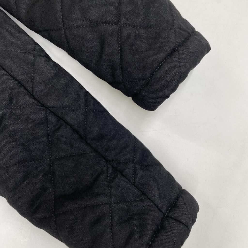 MACKINTOSH Black wool fur quilted jacket coat 34 blackUsed