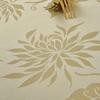 European Style Gold Floral Polyester Curtains for Living/Bedroom, 1.7x2.2m, Various Sizes, Rod Pocket or Hook