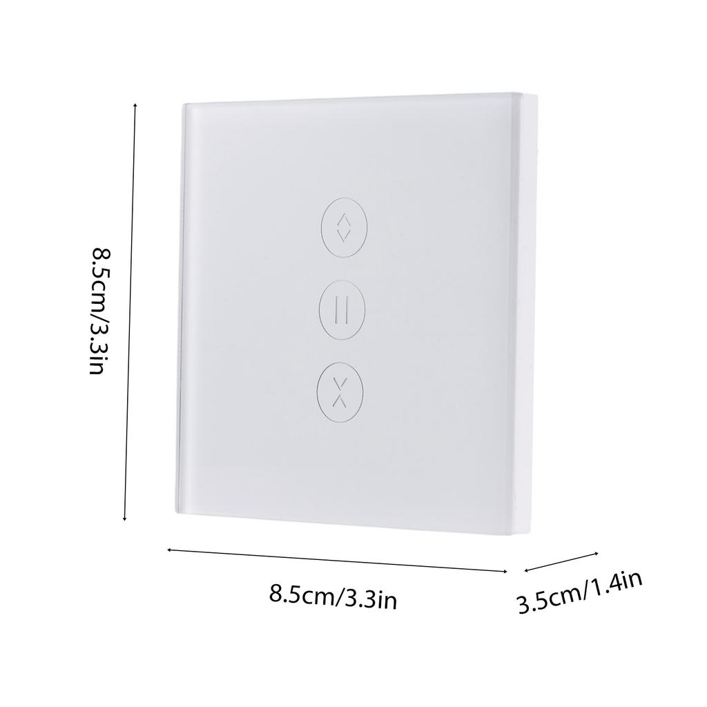 2.4G WiFi Smart Curtain Switch TY Curtain Blind Touch Switch 4 Mode Voice Control Intelligent