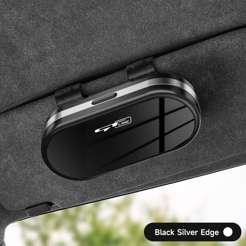 Car Glasses Clip Sunglasses Box For Kia Sportage Ceed Picanto Rio Niro K7 K5 K8 Ray K9 Sun Visor Eyeglasses Card Ticket Holder wszj80