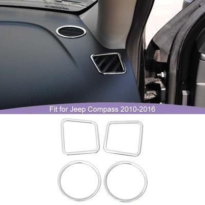 Dekorativer Aufkleber für die A-Säulen-Entlüftungsöffnung, passend für Jeep Patriot, für Jeep Compass 2010–2016, Innenausstattung