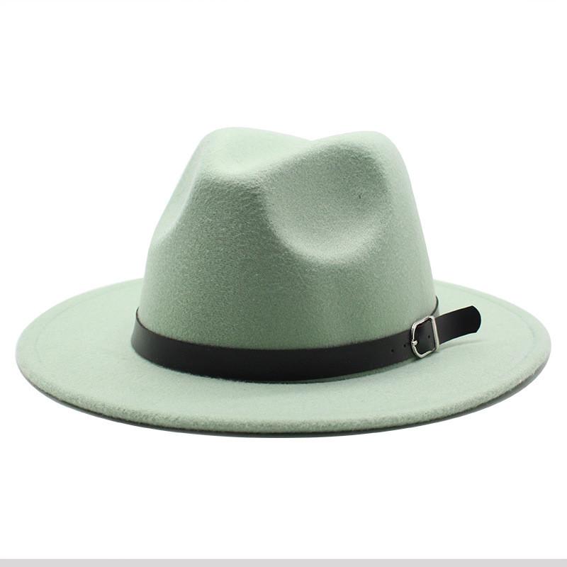 Unisex Wool Felt Top Hat With Wide Brim For Formal Events And Gift Giving