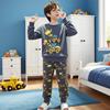 Set Pigiama Bambini 2 Pezzi Maglietta Manica Lunga Pantaloni Stampati Maglia Morbida Pigiami per Bambini e Bambine Comodi Pigiami per le Feste