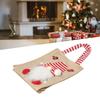 For Holiday Presents Christmas Burlap Tote Children's Tote Bag Christmas Holiday Season Latest Model Manual Measurement