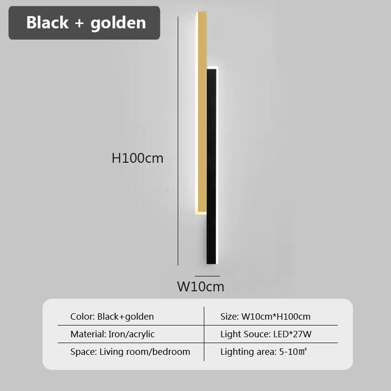 Modern LED Wall Lamps For Living Dining Room Bedroom Bedside Background Home Decorate Lighting Fixtures Wall Sconce Luster
