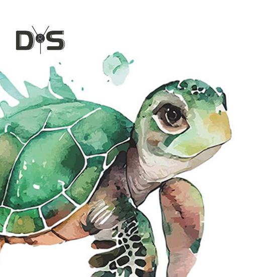 Adesivo de vaso sanitário com desenho de tartaruga marinha, removível, autoadesivo, à prova d'água, pvc, sala de estar, banheiro, arte de parede, animal, tampa de vaso sanitário, decalque de decoração