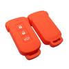 Label-free silicone key cover for Mitsubishi remote control 3-key key case GAC Mitsubishi Outlander Pajero Jinxuan