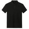 Men's Loose Thin Plus Size Polo Shirt Short Sleeved Lapel Business Top