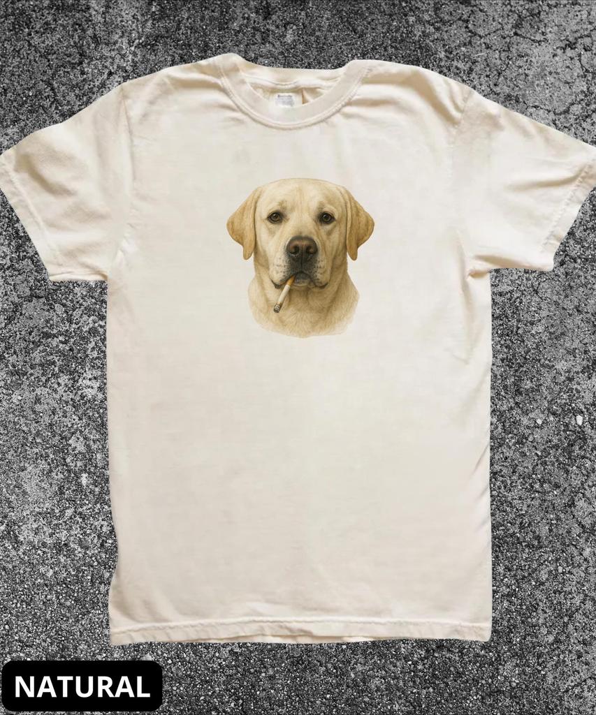 Tuxedo Labrador Y2K Shirt,Edgy Retro 90s Grunge T-shirt,Vintage Dog Tee for Men Women,Aesthetic Tee, Animal Lover Gift,Gifts For Dog Owners