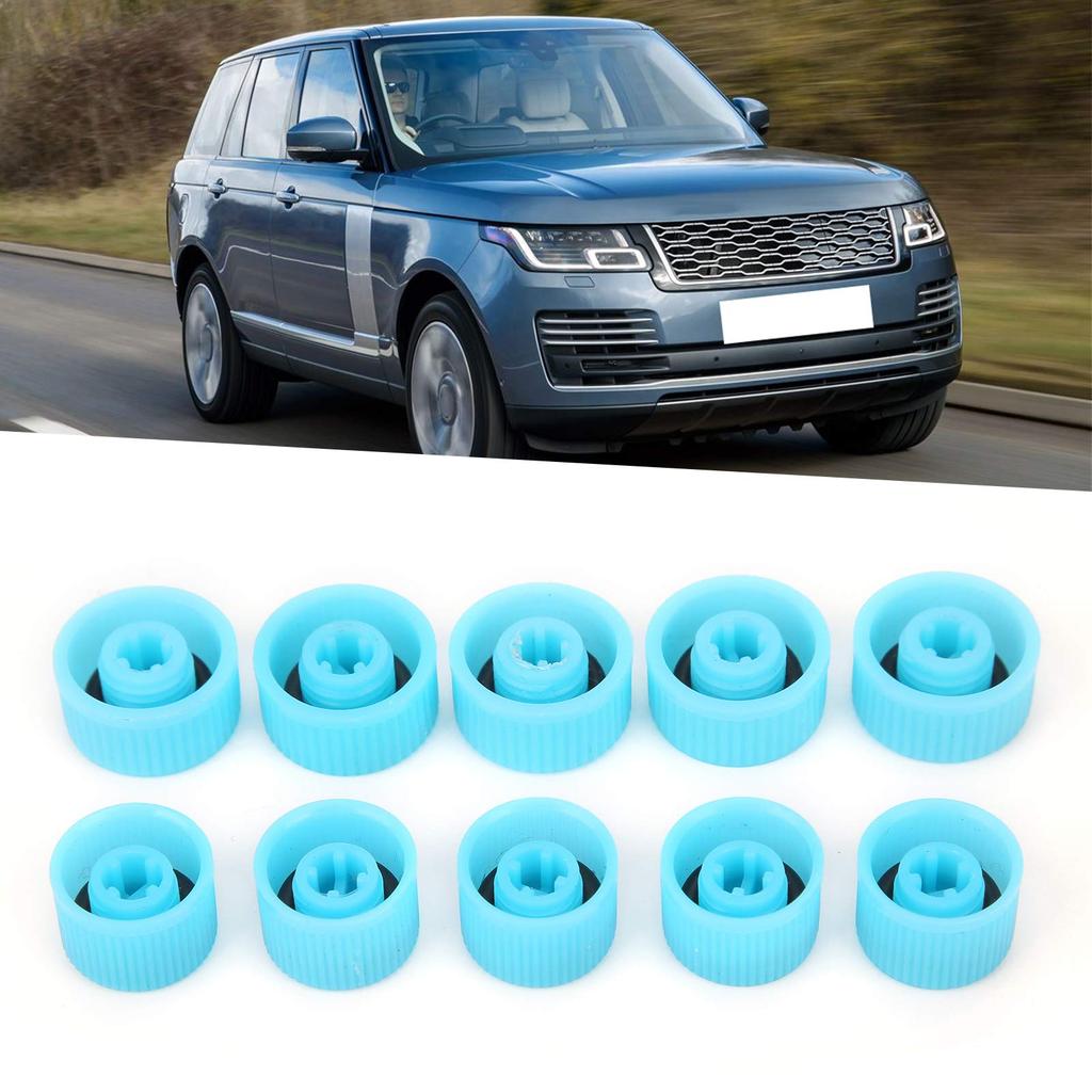 10 st AC-portlock med tätningsring Hög/Låg Sida Luftkonditionering Service Dammskydd Bil Luftkonditioneringsdelar