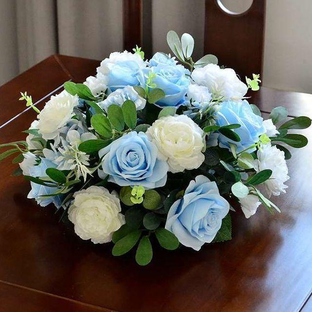 Japanese-Style Floral Art Table Decoration for Weddings and Events