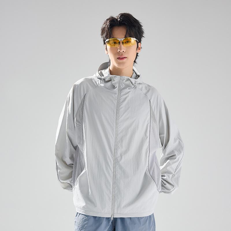 1011 summer new ice silk breathable men's and women's jackets versatile casual fishing climbing running quick-drying sunscreen clothes