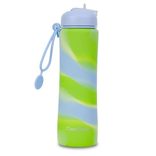 Coolpack Silikon Water Bottle Pump 600 Ml Girls Blue