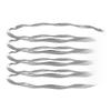 Geometrisches Reifen-Manschettenarmbänder-Set Mit Galvanisierter Oberfläche Für Männer Und Frauen Sommer 2025