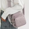 Borsa a tracolla da donna in nylon con tasche multiple