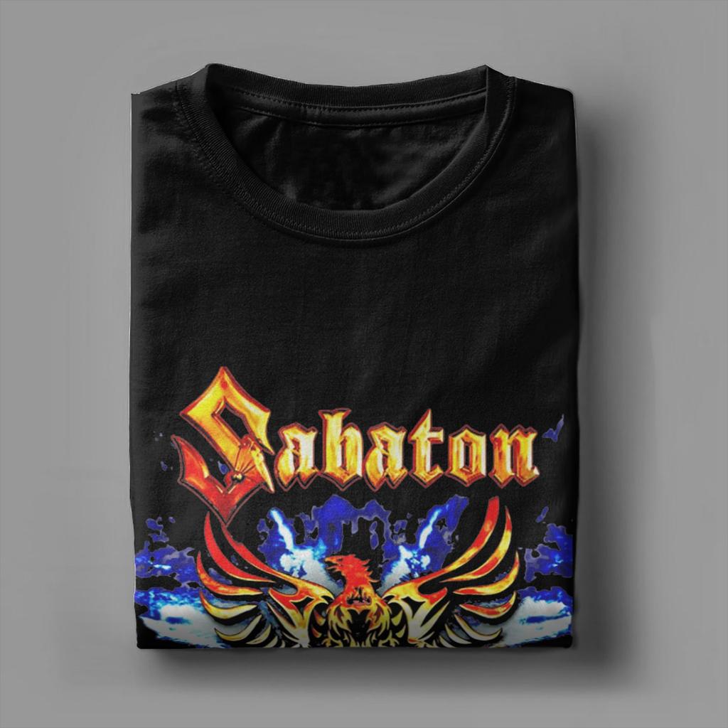 Mens Womens S-Sabatoned Trending Cool Gifts Metal Band  Shirt Cotton Graphic Tee Shirts  Top Clothing