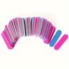 100 Pcs Nail Tools Scrubbing Strips Double-Sided Nail Files Miniature, Two-Sided, and Thin Nail Buffers for Smooth Nails