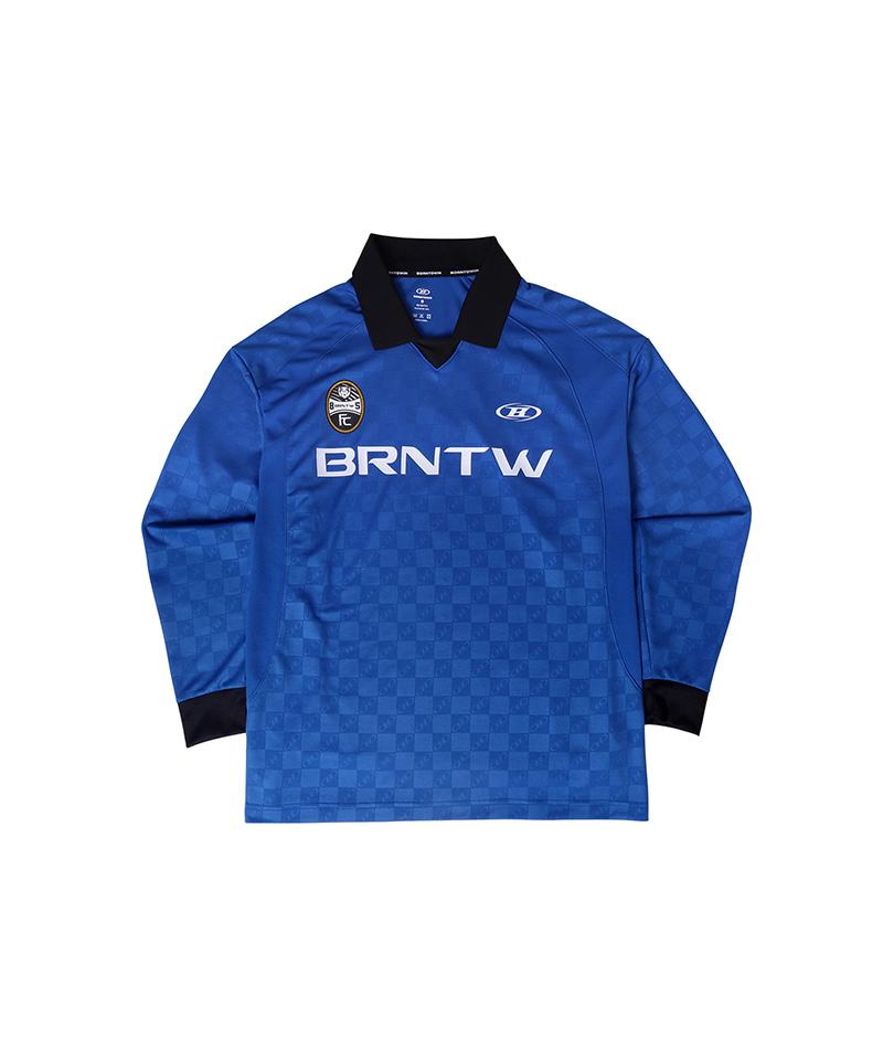BORN TO WIN Monogram Soccer Jersey [Blue]