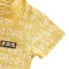Summer Baby Boys Casual Kortermet Letter Print T-skjorte Topper+Shorts kostymesett
