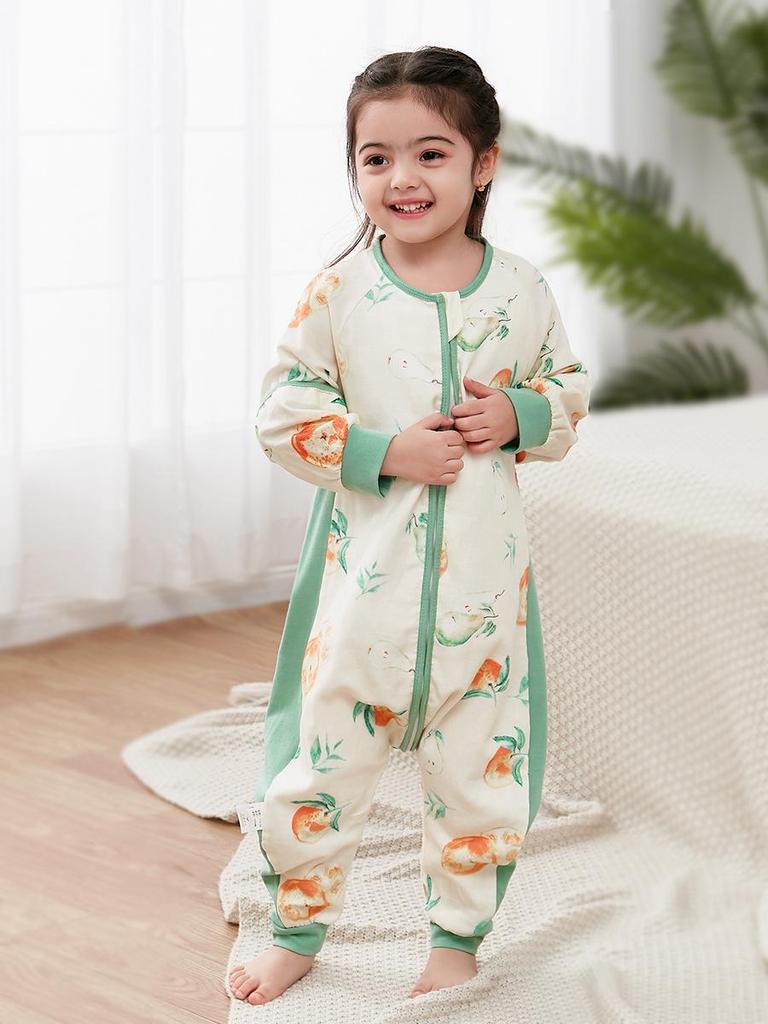 Reiner Baumwoll-Babyschlafsack - Frühling/Sommer Anti-Kick Fußsack
