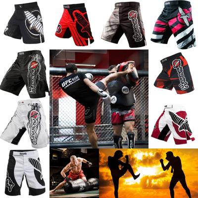 MMA šortky boxerské tréninkové kalhoty kickboxerské šortky muay thai