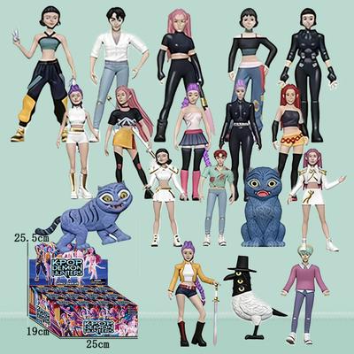 Anime Kpop Dämonenjäger Blind Box Actionfiguren Set - Sammelfiguren Derpy Tiger Ranimeumi Mira Zoey Sussy für Fans Geschenk