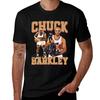 Camiseta Retrô Sir Charles Barkley Chuck Basquete Estilo Rap Casual Design Simples Manga Curta Camiseta