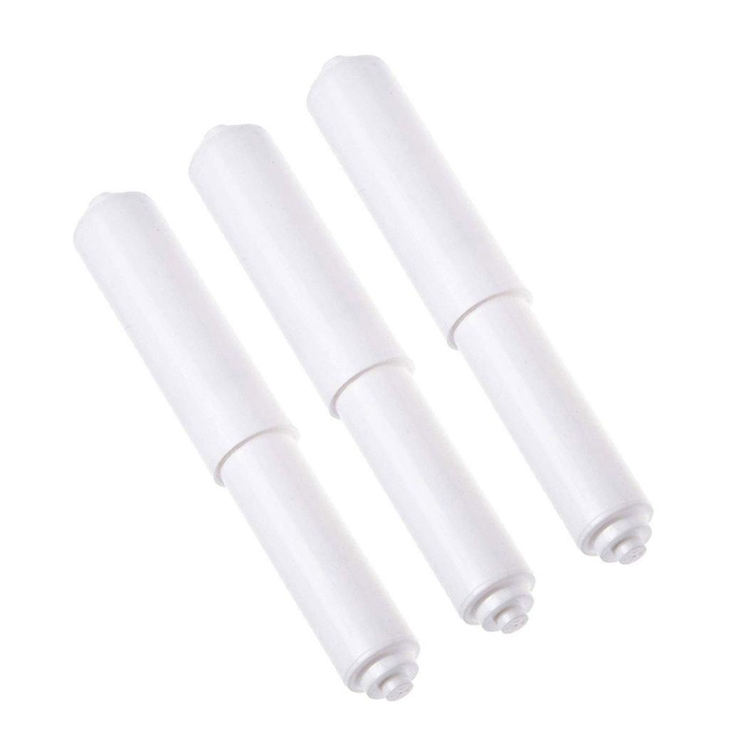 Sada 3 ks Náhradní váleček držáku toaletního papíru Snadno použitelný koupelnový nástroj Držák role papíru Délka 110-165 mm