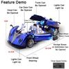 1:24 Scale Pagani Huayra BC Zonda HP Car Toy Model Metal Diecast Miniature Light Music Vehicles Models Hobby Ornaments Gifts