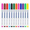 12-Color Fabric Painting Textile Pens for DIY Cotton T-Shirts and Canvas