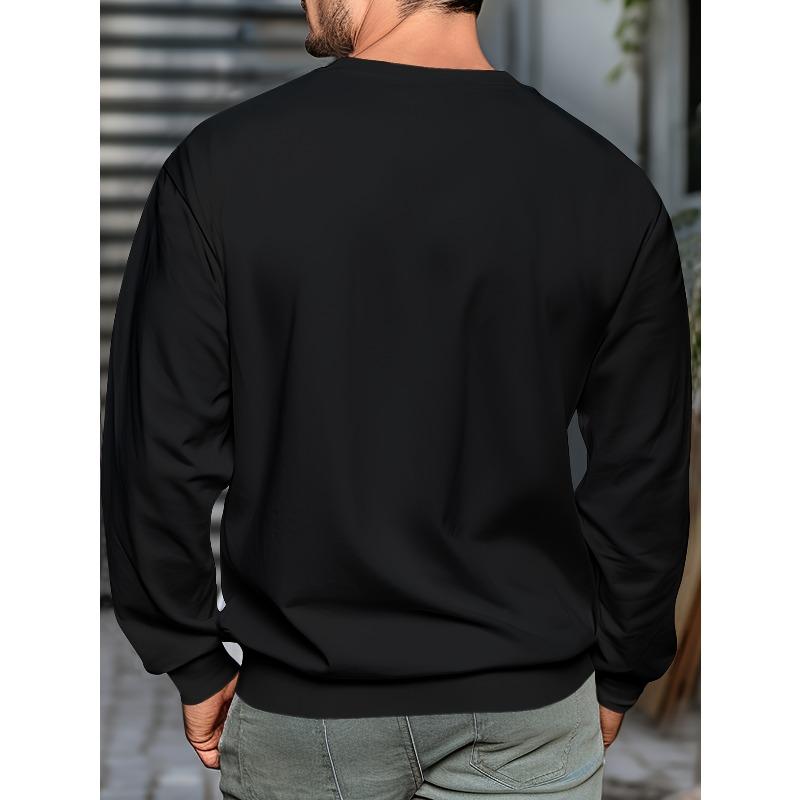 Men Women Trendy Creative BROOKLYN Print Round Neck Sweatshirt