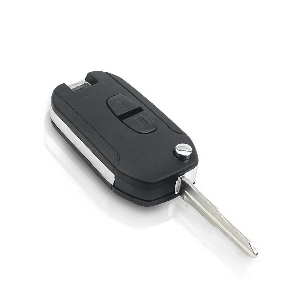 2/3 Button Modified Flip Car Remote Key Shell Case For Mitsubishi New Asx Grandis Outlander Lancer-Ex Right Left Blade