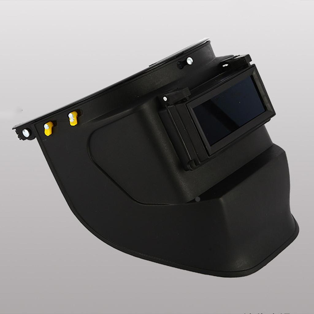 Flip Front Welding Face Cover Guard Detachable Anti Splash Auto Darkening and Clear Lens for Industrial Use Professional