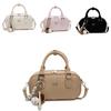 Bag Pu Leather Small Crossbody Purse With Zipper Closure For Daily Use