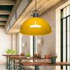 Kugel gelbe Metall-Pendelleuchte, Küche, Kronleuchter, Büro, Halle, Café, Deckenbeleuchtung