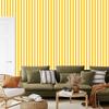 Gold and cream stripes wallpaper for living room and bedroom 50x1000