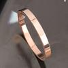 Bracelet Polished Skin-friendly Plated Copper Elegant Unisex Bracelet for Dating