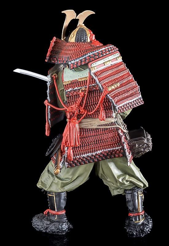 PLAMAX Kamakura period armored warrior scale assembly plastic model 1/12 1/12