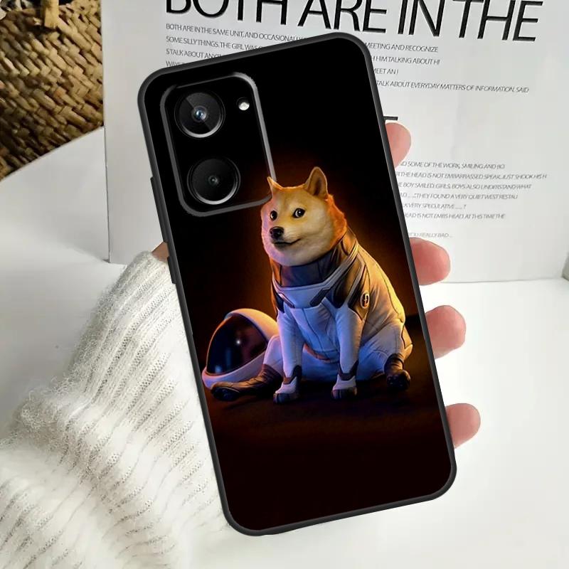 Doge For Realme GT6 GT7 15 Pro 10 11 12 13 14 Pro Plus C55 C71 C75 C67 C63 C61 C53 C35 C65 Case