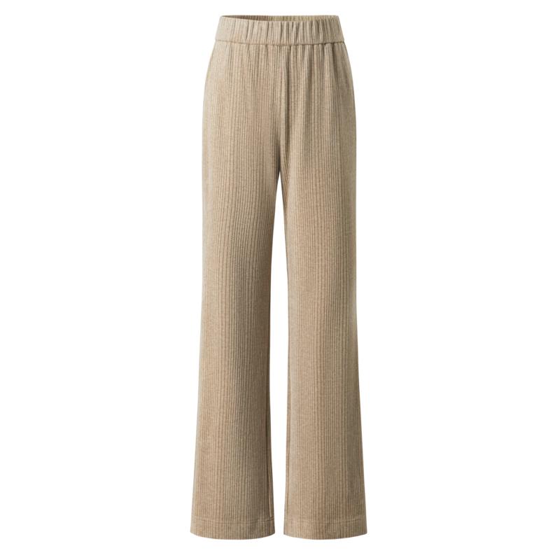 Jiu Zi Anna Kou Women's Chenille Straight-Leg Pants