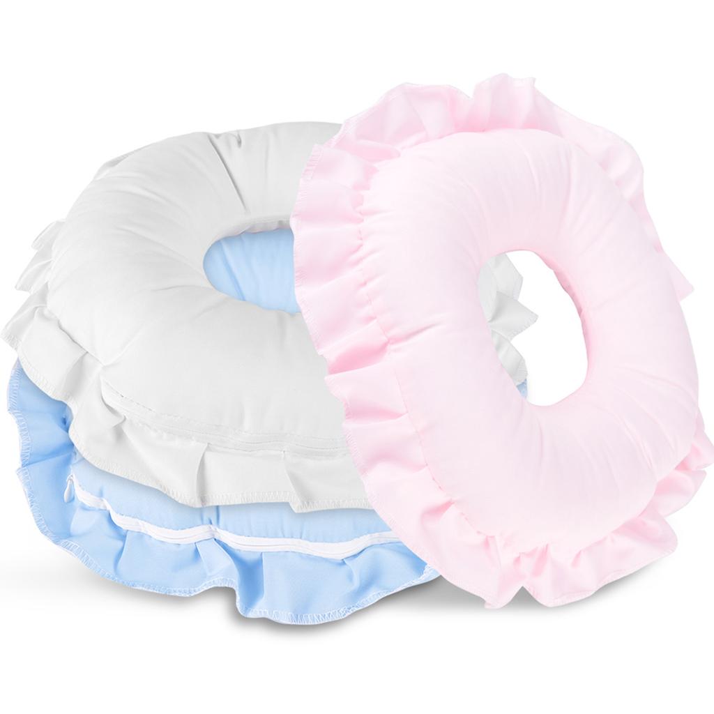 Polyester Gesichtsentspannungskissen SPA Salon Massage Ausgehöhltes Kissen Nickerchenruhekissen