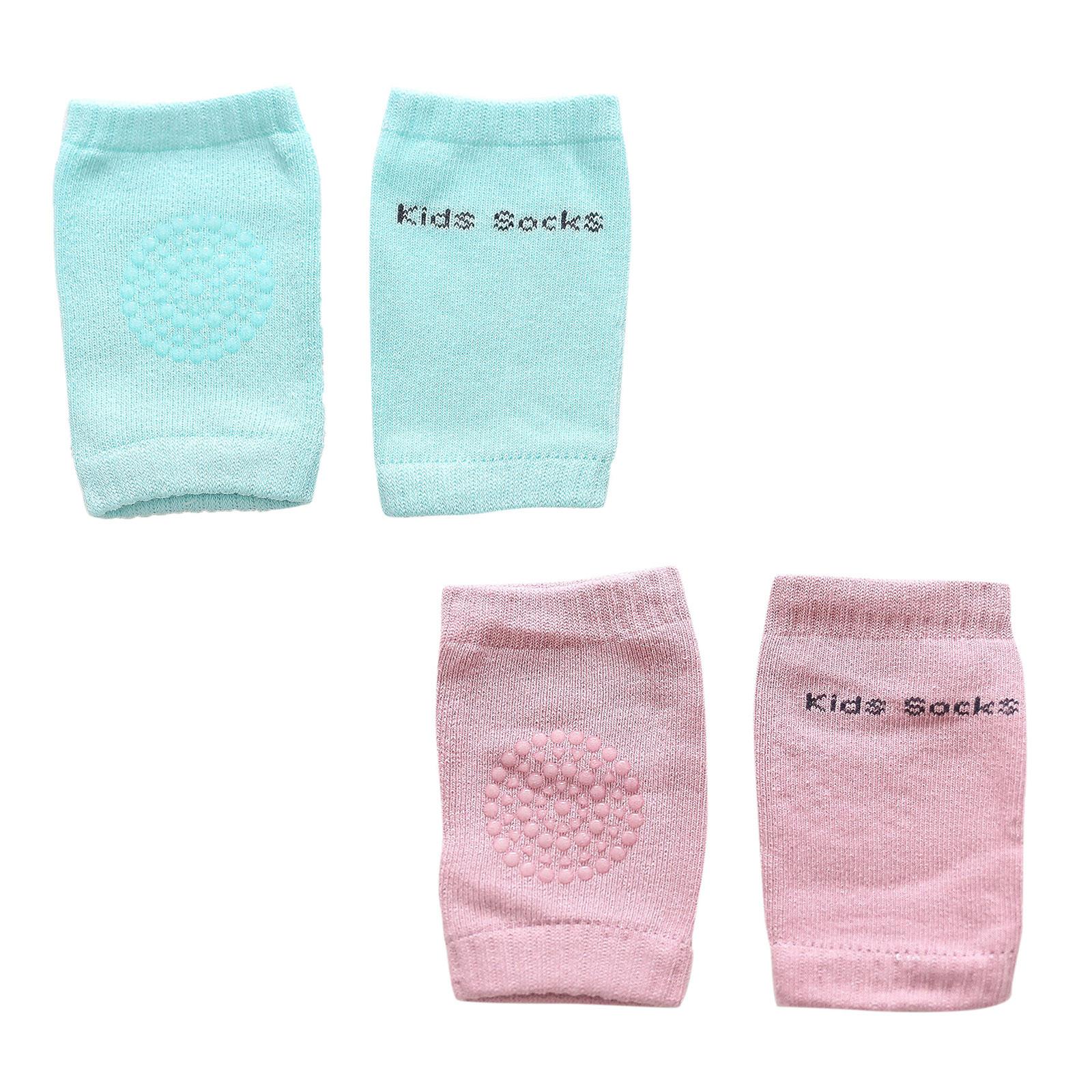 2Pairs Kids Baby Safety Sport Crawling Elbow Cushion Knee Pads Protective Gear