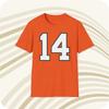 Vinny Testaverde Miami Hurricanes #14 NCAA Jersey T Shirt - Front & Back Print