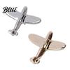 Collar Button Brooch Men Suit Brooch Airplane Design Lapel Pin