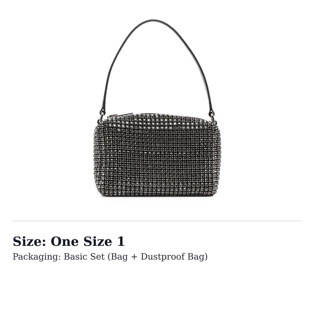 Previous Season Heiress rhinestone-embellished mini bag 20C220P262