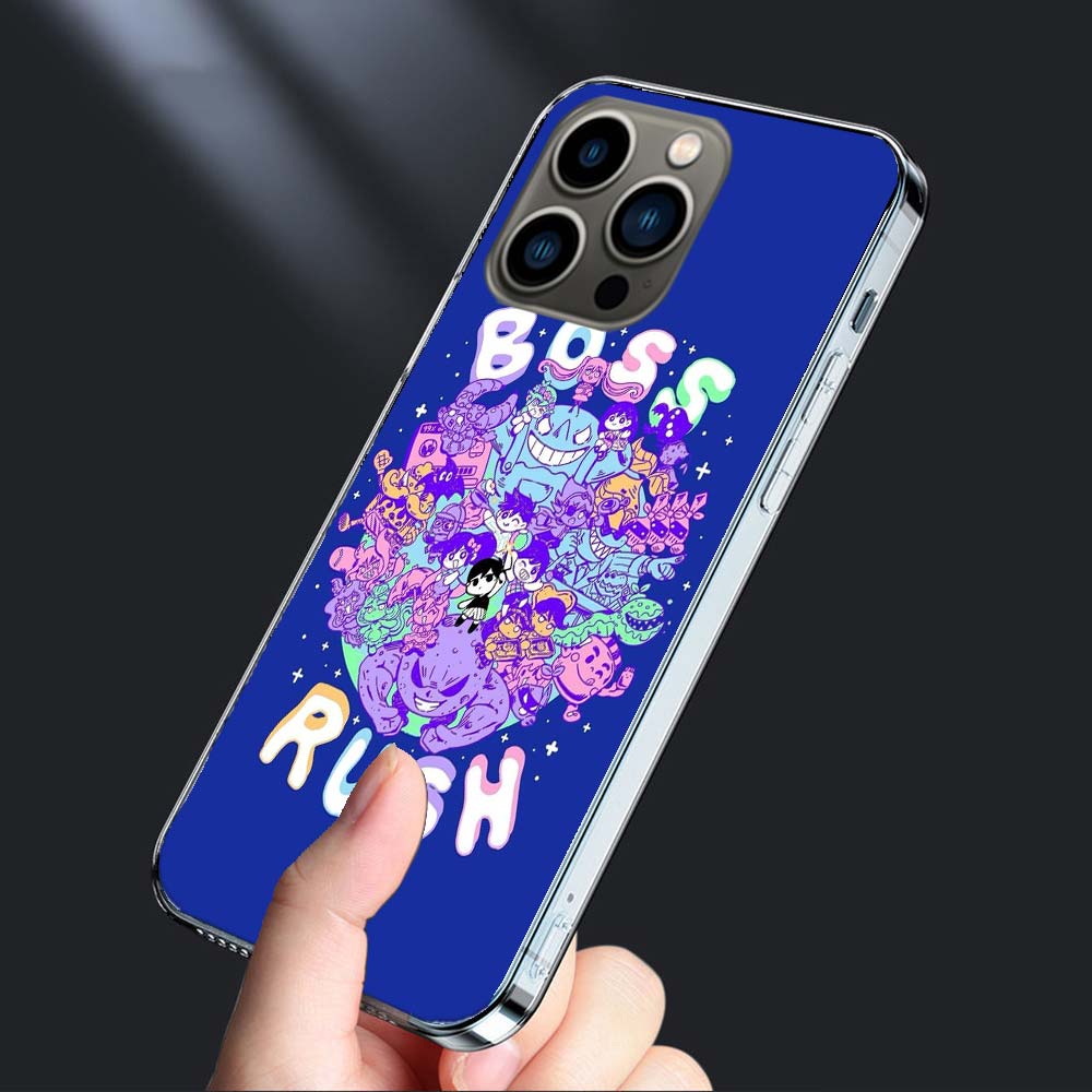 Game O-Omori C-Cartoon Phone Case For Iphone 16E 15 Pro 14 Plus 17E 16 17 Pro Max Air 11 12 13 Mini Shockproof Capa Cute Cove