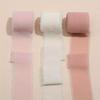 3 Rolls Chiffon Ribbon 15.0 Meter Handmade Fringe Silk Ribbon Chiffon Silk Ribbon Set for Wedding Invitations Bridal Bouquets