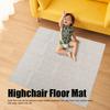 Highchair Floor Mat Slip Resistant Waterproof Multifunctional Baby Crawling Playmat for Infant Toddler SMT105-EF590